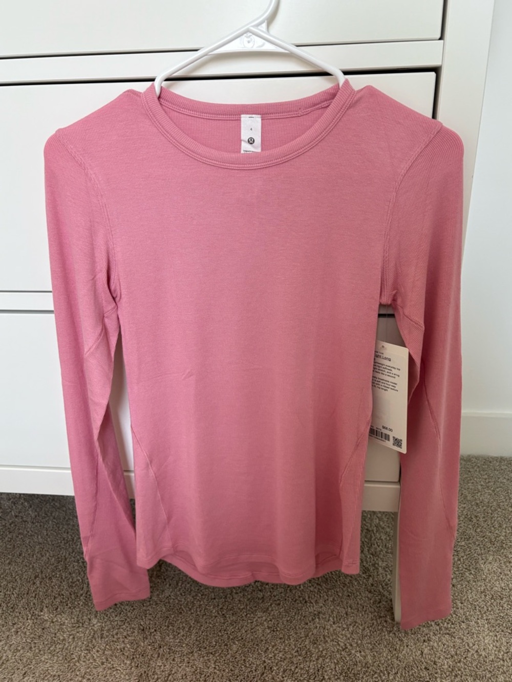 lululemon Hold Tight Long
Sleeve size small BNWT
